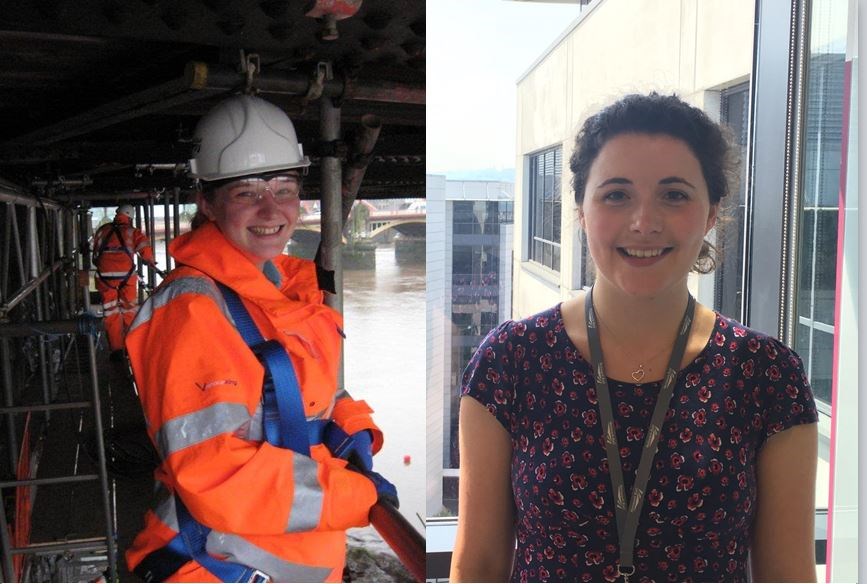 VIDEO: Welsh female engineers encourage women and girls to ‘just do it’ and consider careers in engineering: Louise Bungay and Hannah Kennedy