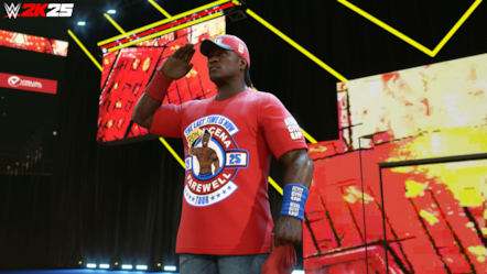 WWE 2K25 Ron Cena Salute 