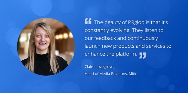 100 reasons why PRgloo is the solution for you: ClaireLovegrove5 Mitie