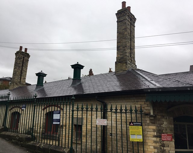 New roof at Knaresborough station
