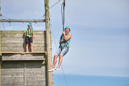 Ropes Course at Thorpe Park