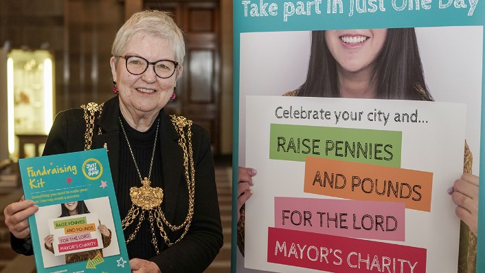 Show your love for Leeds and raise money with Just One Day: Lord Mayor of Leeds - 'Just One Day'