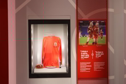 Football Musuem - Shirt Exhibit