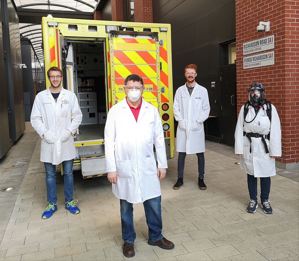 Swansea University ambulance team-2