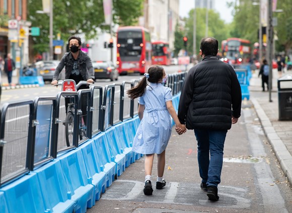 Euston road cycle lane hotsell