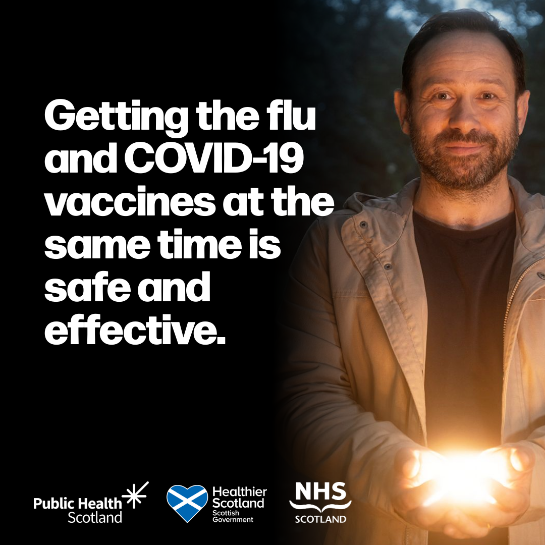 Social Static – Flu and COVID-19 Vaccines At The Same Time - Don't Let Your Protection Fade - Sept 2023
