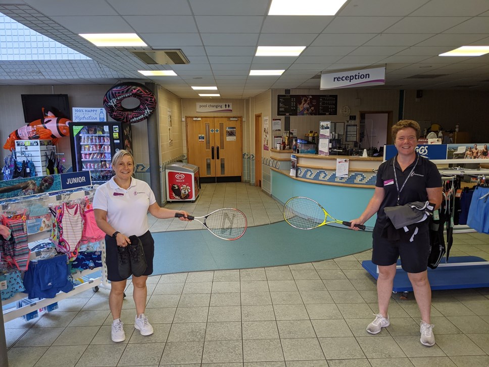 Freedom Leisure Lydney - kit out the nation - inside
