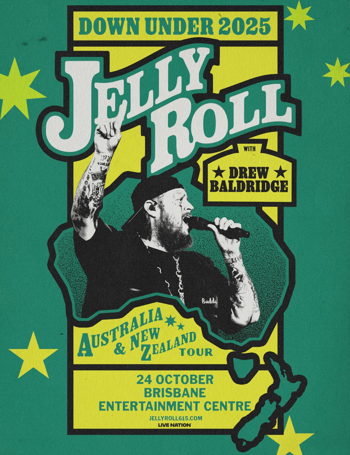 JellyRoll 2025 Brisbane.