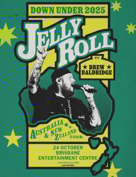 JellyRoll 2025 Brisbane.