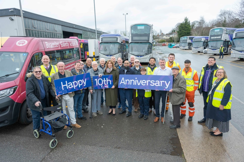 First Bus Bramley Rachel Reeves visit 4