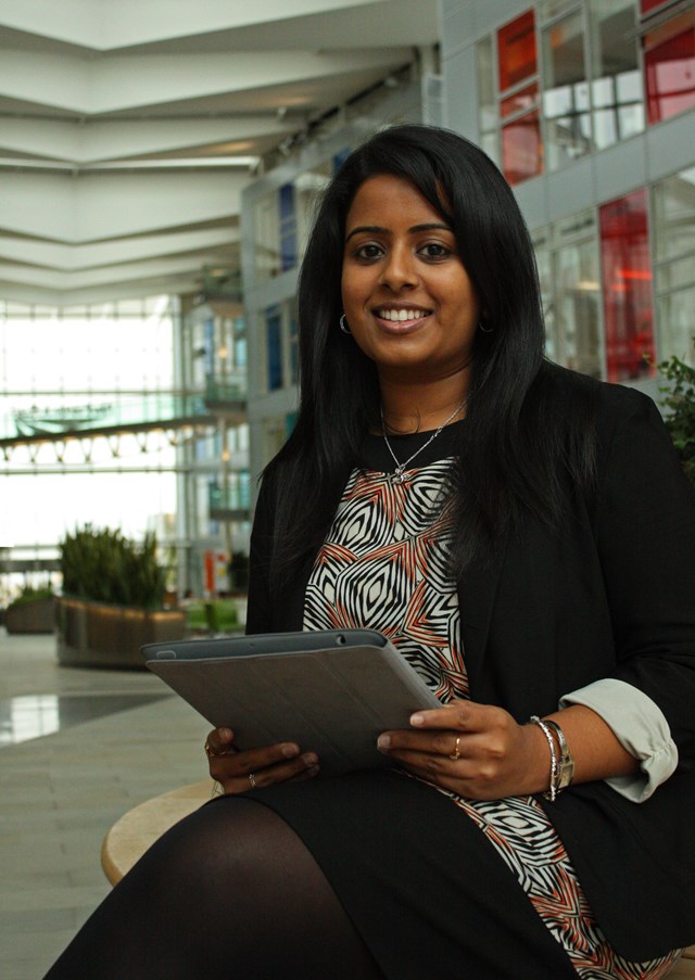 Krishma Mistry, Network Rail IT business analyst