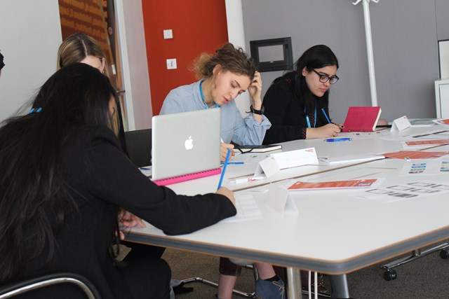 Northants schoolgirl gets first year’s uni fees paid after triumphing in Network Rail IT competition: Competition winner Talia Grantham (centre) during the assessments on Could IT Be You? finalists' day