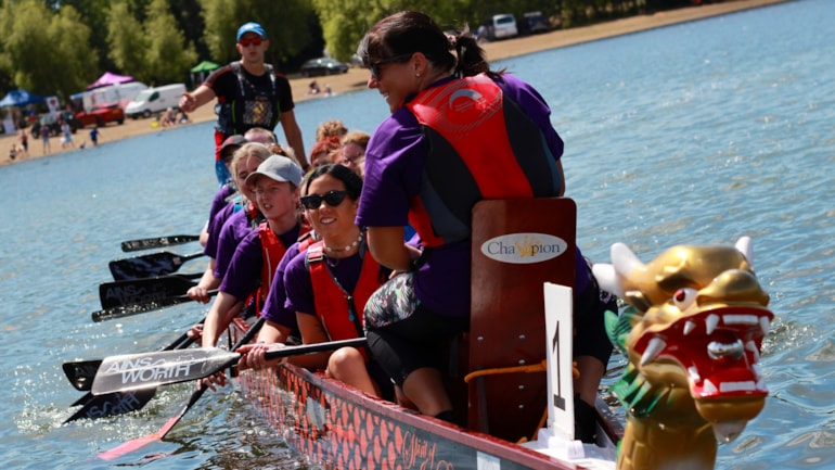 Get set for the annual Bluebell Wood Dragon Boat Race – the challenge is on!