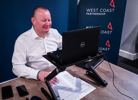 Managing Director of Avanti West Coast, Phil Whittingham,  at the Stakeholder Conference