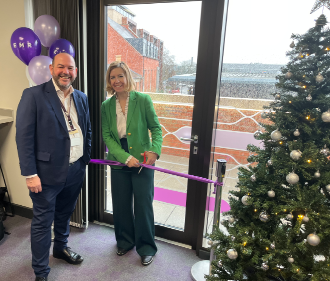 Paul Barnfield and Andrea Jenkyns