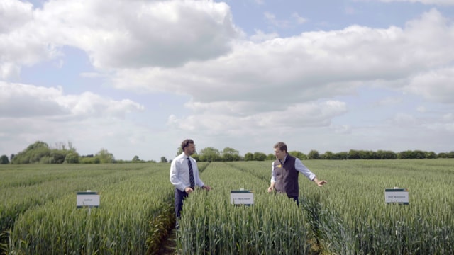 Jim Knight and Andrew Hill at Frontier's Bleasby 3D Thinking site