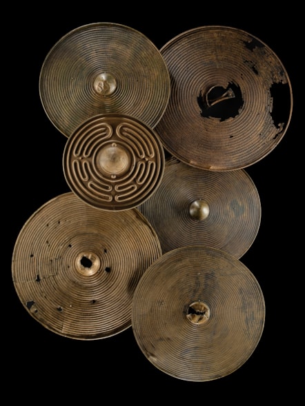 Bronze Age shields. Image © National Museums Scotland (2)