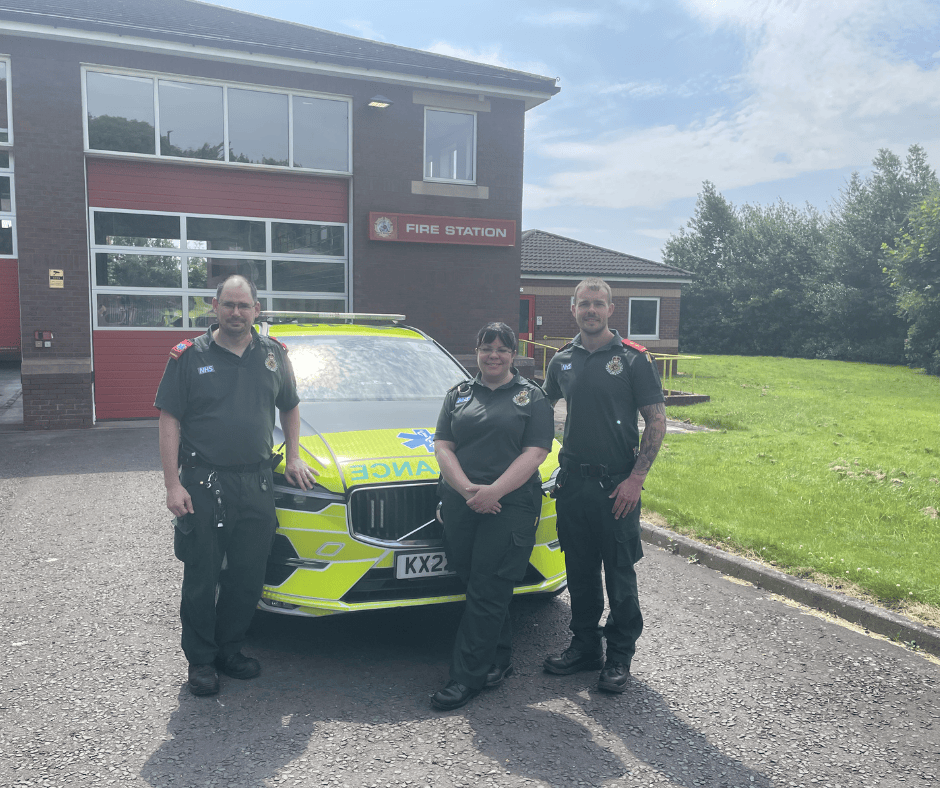 Howdon Ambulance Station - NEAS crew-2