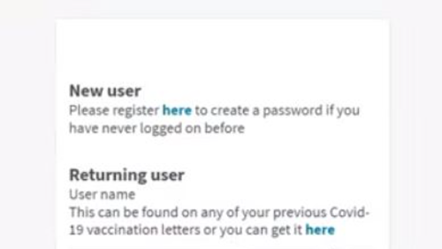 Online Booking Portal - 'How to update your personal details and communication preferences' Video