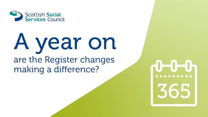 Register for the future - one year on (image)