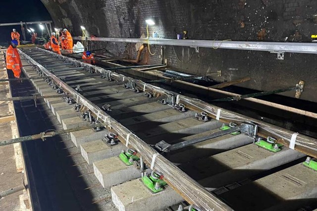 REMINDER: One week to go before Network Rail carries out essential work this Easter to stabilise embankments in South Kent and improve the track at Charing Cross station in London: Wadhurst image