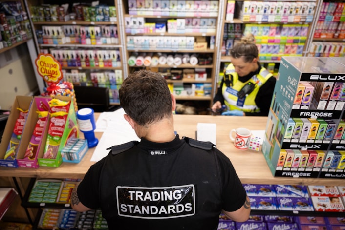 Inside shop credit Lincolnshire police Martin Birks: Inside shop credit Lincolnshire police Martin Birks