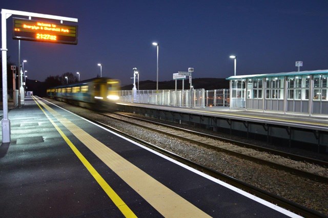 Energlyn and Churchill Park station in Caerphilly county borough