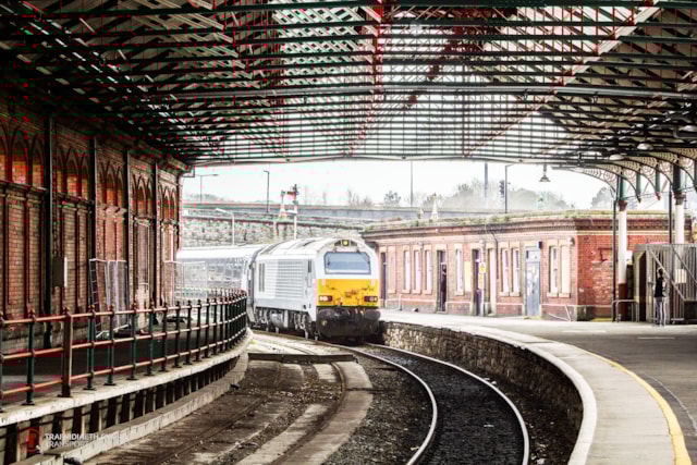 Transport for Wales Class 67 train. Credit: Transport for Wales