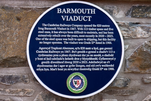 Barmouth heritage plaque unveiling event, May 2024-5