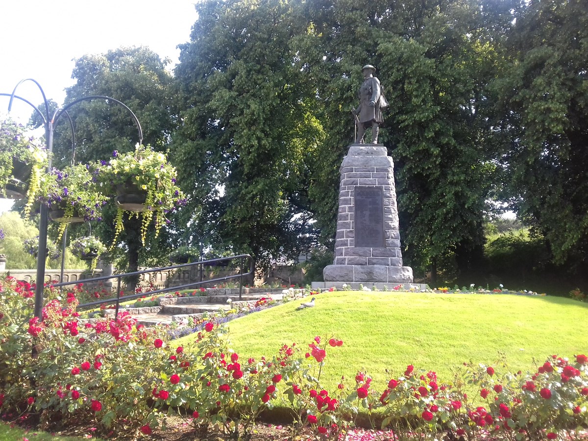 Forres war memorial recognised as among best in region