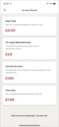 TfL Graphic - Santander Cycles App - Access Passes: TfL Graphic - Santander Cycles App - Access Passes