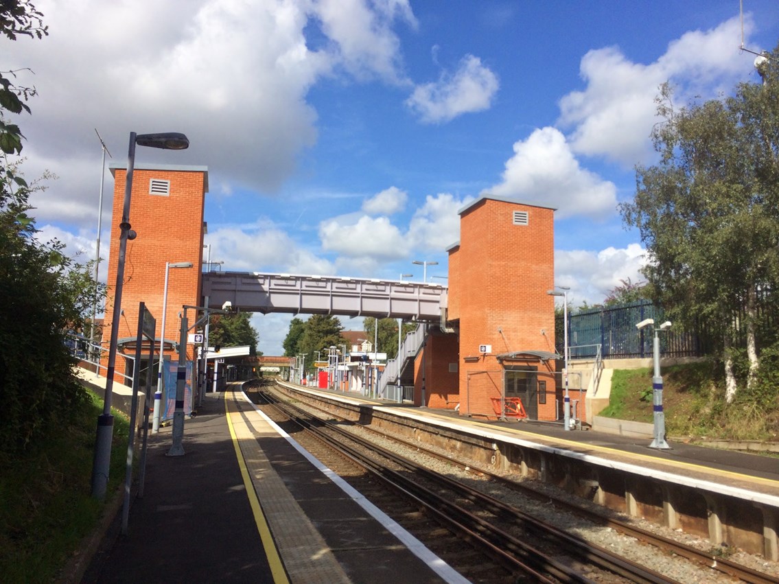 Bexleyheath station: New footbridge and lifts at Bexleyheath