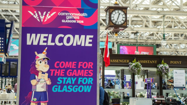 Commonwealth nations arrive at Glasgow Central on opening days of Games: NR Scotland CWG 2026 copy