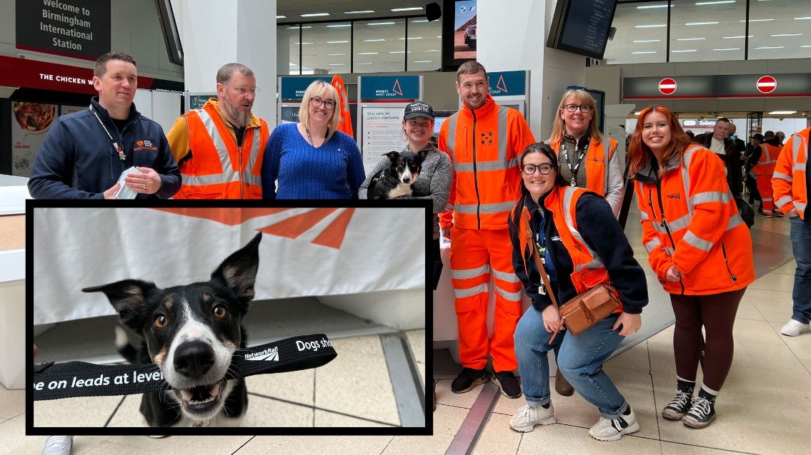 Network Rail level crossing managers safely lead the way to Crufts: Network Rail Crufts safety event at Birmingham International