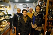 1. (L-R) Jill Clark, Connage Highland Dairy; Mairi Gougeon; cheesemonger Rory Mellis; Callum Clark; Jane Stewart, St Andrews Cheese