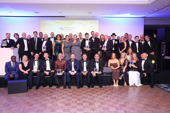 Rail supplier excellence showcased at RIA RISE Awards; Andy Lord, TfL Commissioner, recognised too: WhatsApp Image 2023-06-29 at 22.30.08 (1)