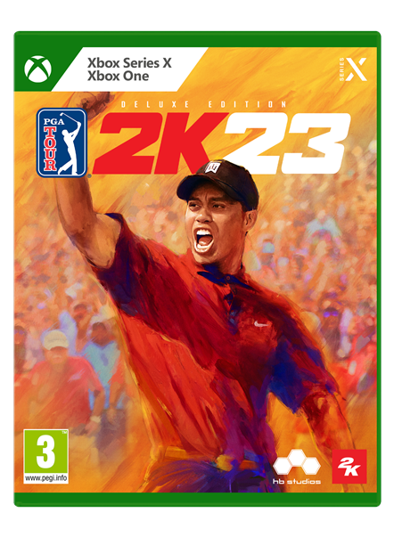 PGA TOUR 2K23 Deluxe Edition Packaging Xbox Series X Xbox One (2D)