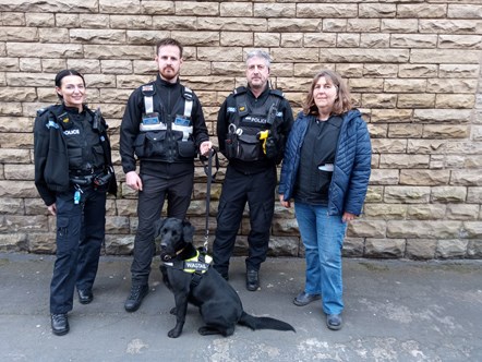 Trading Standards sniffer dog operation March 2022