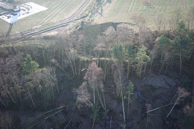 aerial image of Farnley Haugh landslip-2