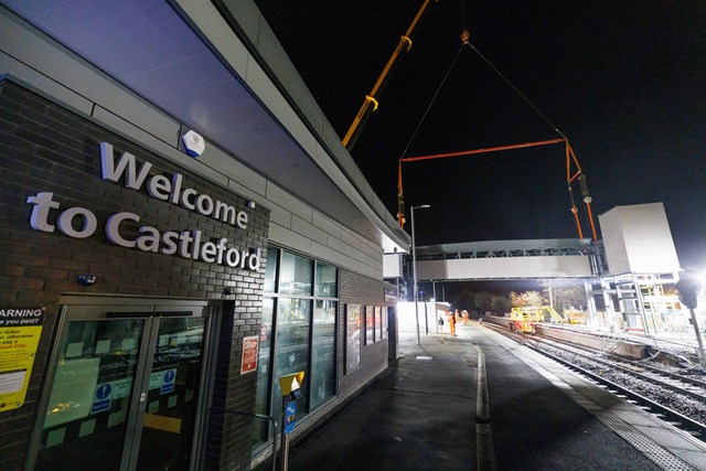 Welcome to Castleford - new bridge