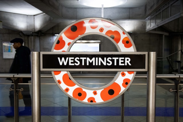 TfL Image - Westminster Poppy