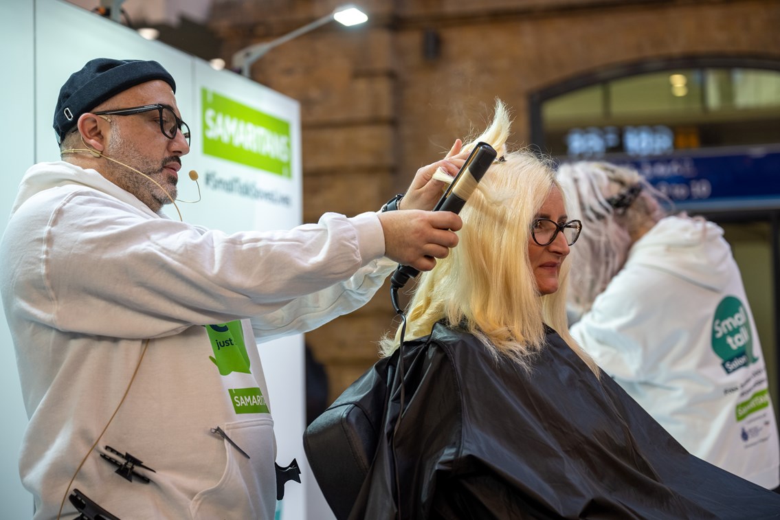 Small Talk Saves Lives at Kings Cross station