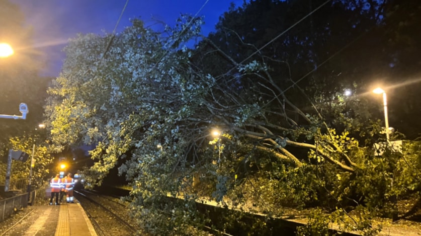 Storm Boelo: Rail lines to close as amber warning issued for Scotland: Storm Amy 1 