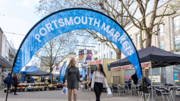 Portsmouth Markets unveil new look and events programme: SSS X PCC - POMPEY MARKETS10 1200