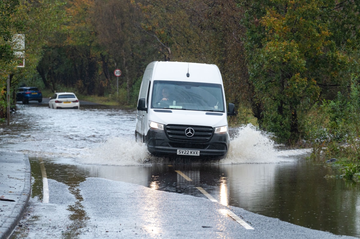A rainy day in Lochwinnoch