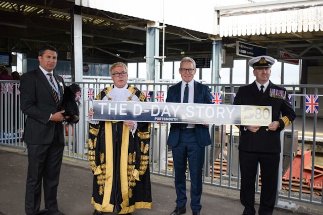 Greg Kotecha, Lord Mayor, Peter Williams and Captain McLocklan