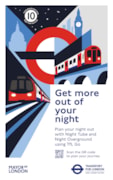 TfL Iamge - Night tube poster: TfL Iamge - Night tube poster