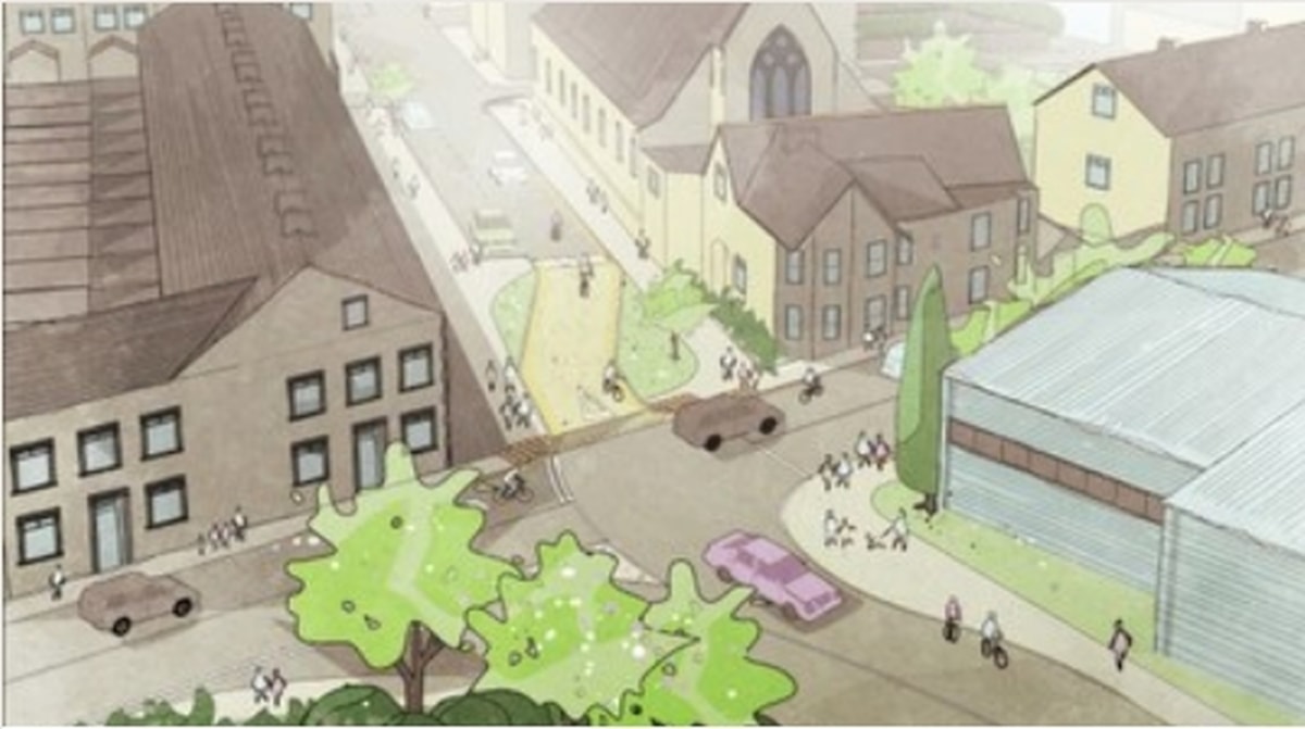 Colne artist's impression