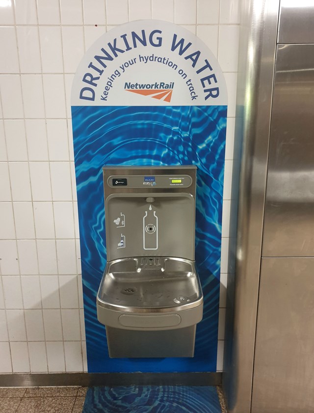 Water refill point Euston