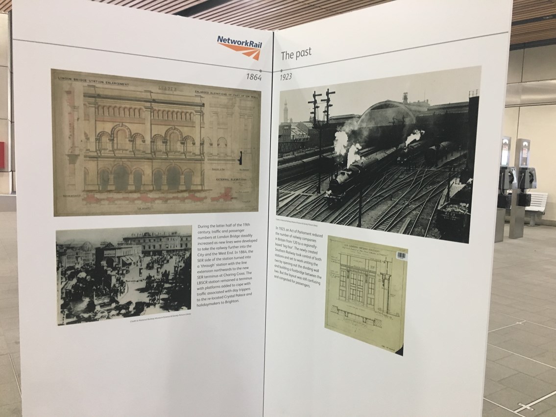 LB180 the past: Part of the exhibition celebrating 180 years of London Bridge
